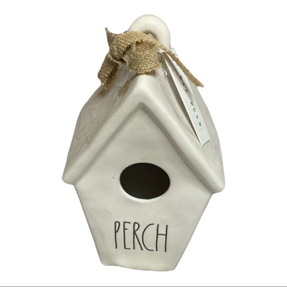 RAE DUNN ceramic birdhouse